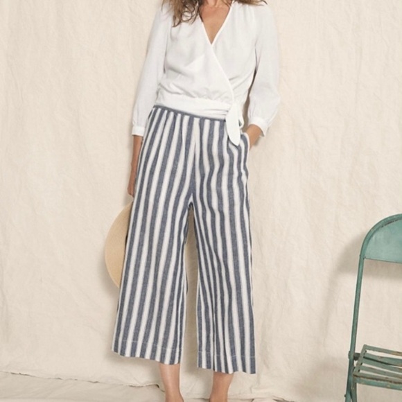 Madewell Hutson Crop Wide-Leg Pants. Size S - Picture 1 of 8